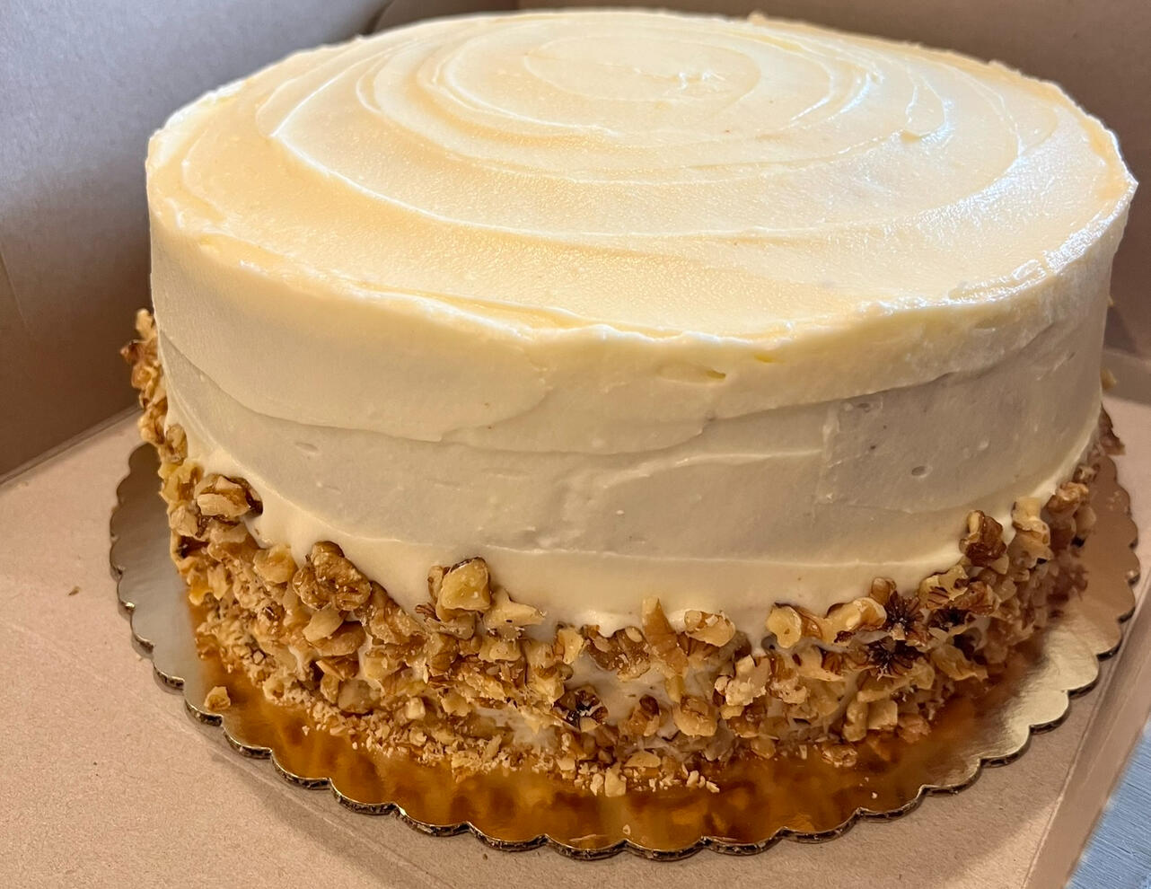 Carrot Cake Made by Anahi's Hive in San Diego